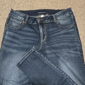 Maurices Women's Blue Skinny Leg Jeans